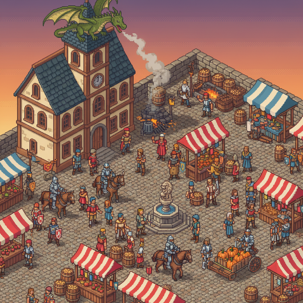 Pixel Art Marketplace